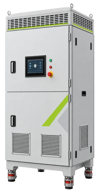 ENERBRIDGE SST 디지털 전압제어 배전반 캐비닛 — 3상 500kVA